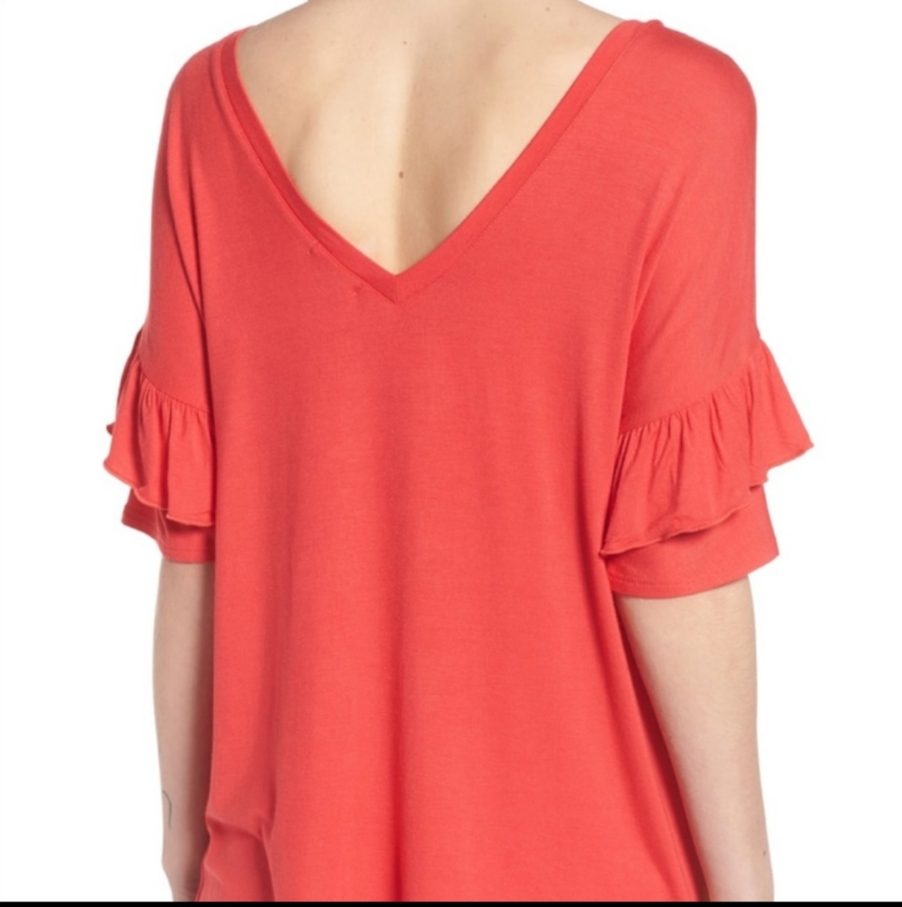 Chelsea28 Ruffle Sleeve Top - Picture 2 of 6